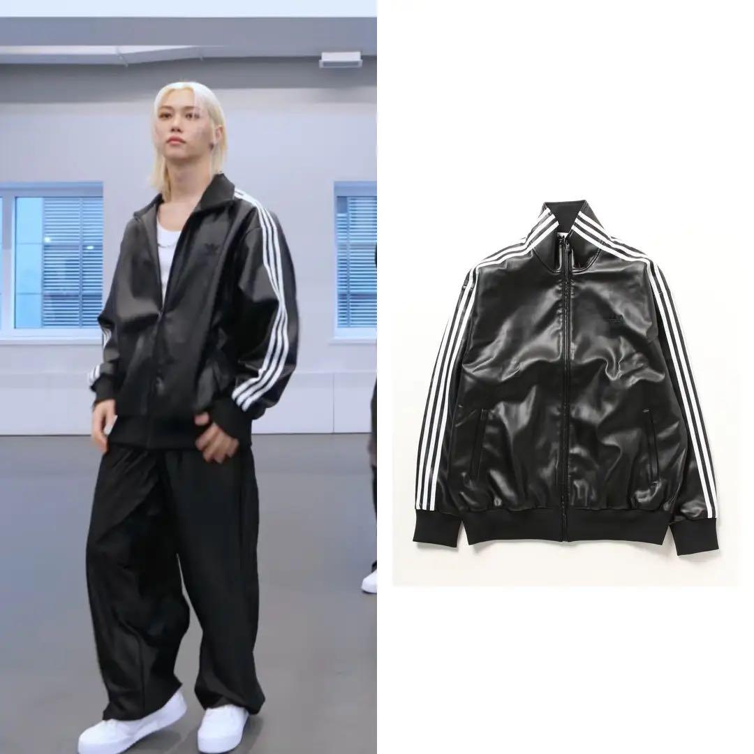 【美品&即完売品】Adidas originalsレザージャケット