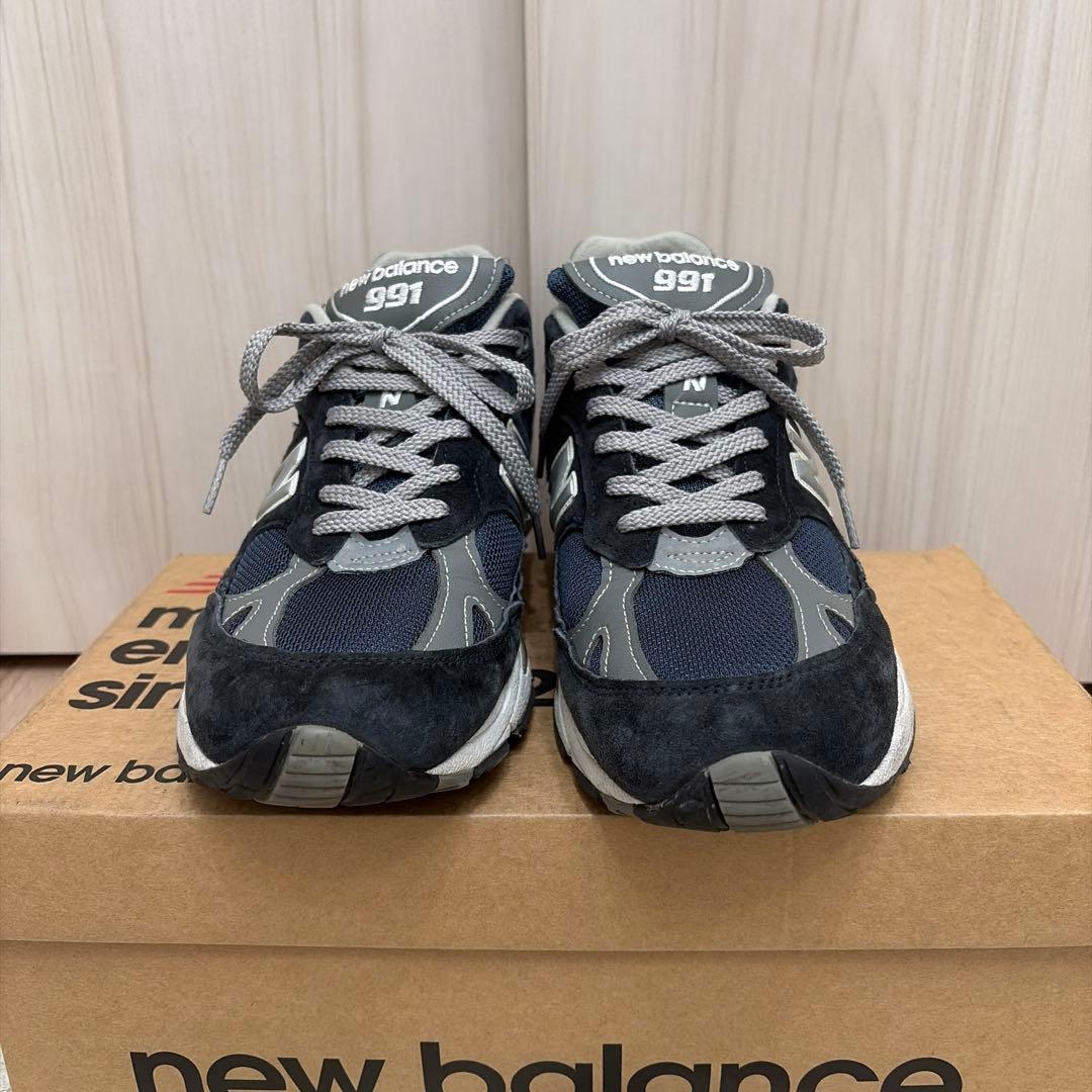 New Balance M991NV ネイビー 28.5 Made in UK