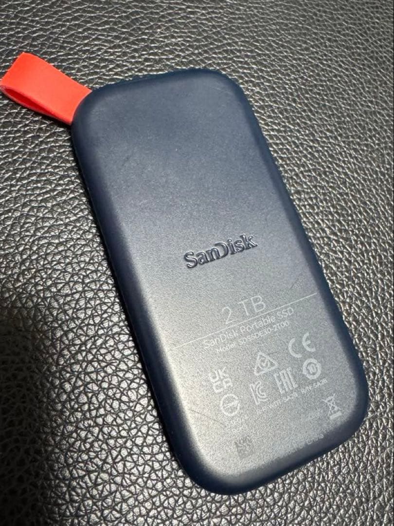 SanDisk SSD 外付け 2TB USB3.2Gen2