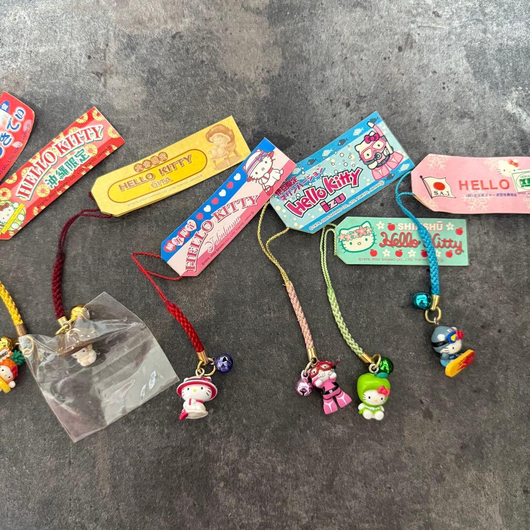 ご当地キティ 根付け ファスナーマスコット その他まとめ売り 約160点