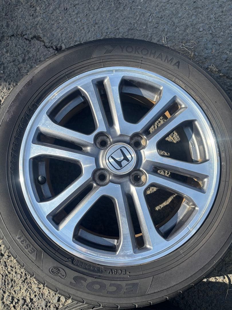 【送料無料】ＮＢＯＸ純正アルミホイール4本セット 155/65R14 神奈川県発