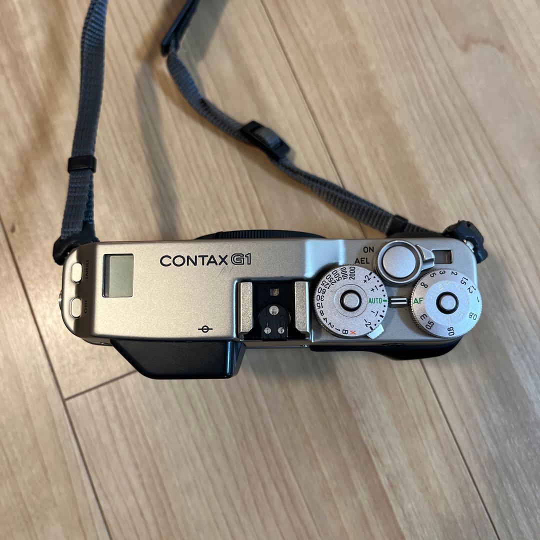 【ジャンク品】CONTAX G1 フィルムカメラ シルバー