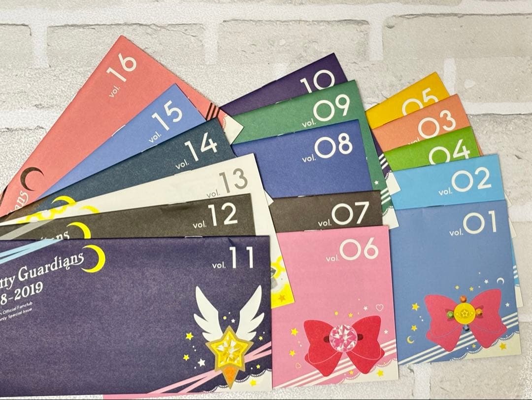 セーラームーン ファンクラブ まとめ売り 会員証 冊子 付録 継続特典