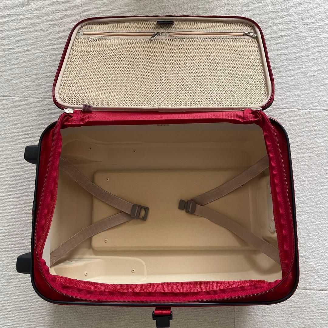 サムソナイト　スーツケース　ソフトタイプ　レッド