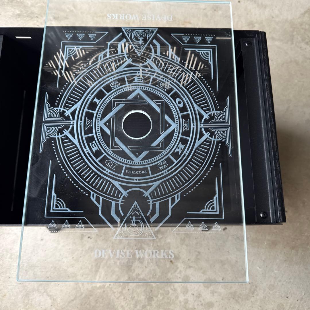 黒 FUKUBAKO クリスタル天板セット