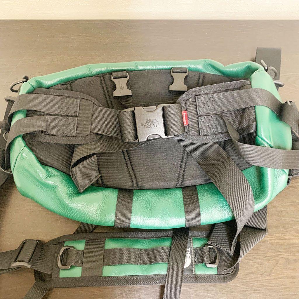 【完売品】シュプリームノースフェイスレザーマウンテンウエストバッグ 激レアモデル