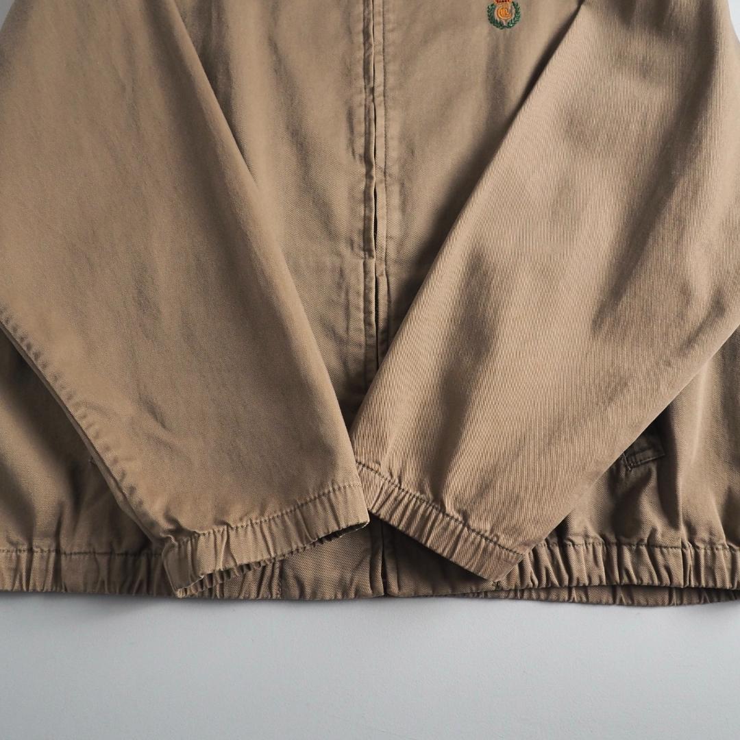 ラルフローレン　ブルゾン　スイングトップ　ブラウン　紋章　美品