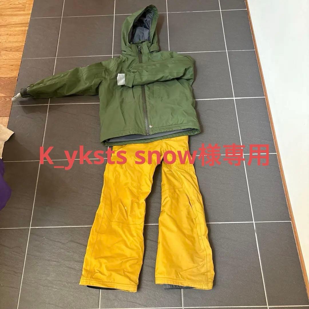 P.RHYTHM 130㎝キッズスノーウェア上下セット