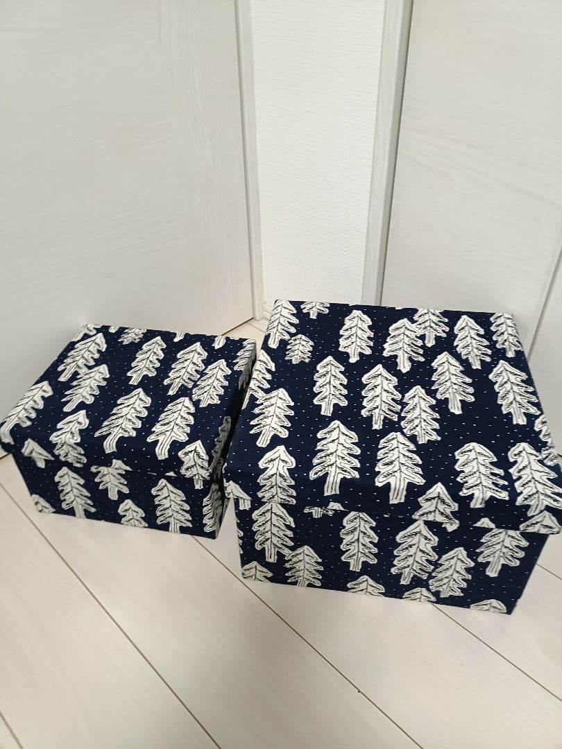 ※コスタ※　ミナペルホネン ファブリックボックス 大と中サイズ２個セット