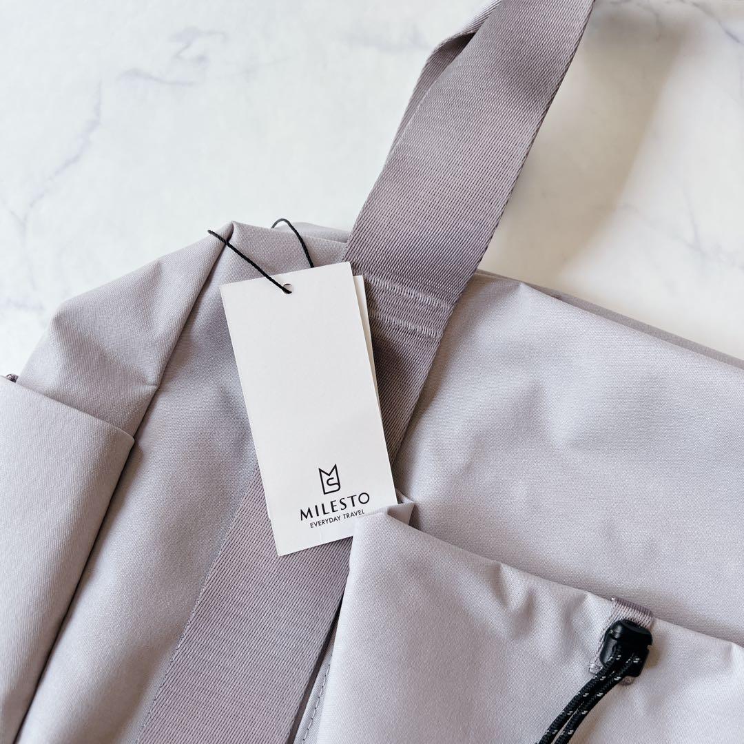 新品⭐︎ミレスト　ボストンバッグ リキッド 強撥水 1〜2泊 キャリーオン　旅行