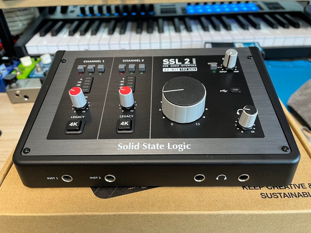 SSL 2 MKII USBオーディオインターフェースおまけ付き