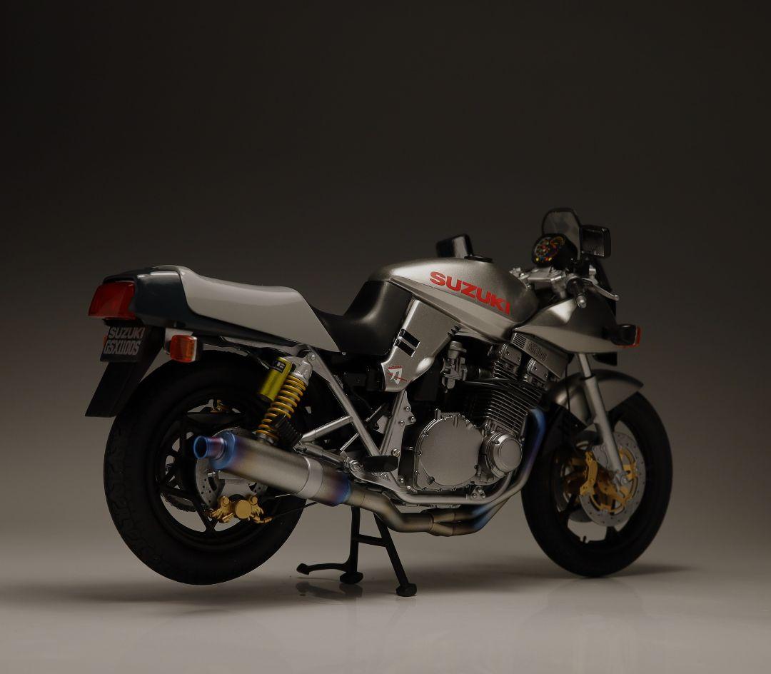＊ヒデプリ＊タミヤ 1/12 GSX1100S カタナ 全塗装完成品