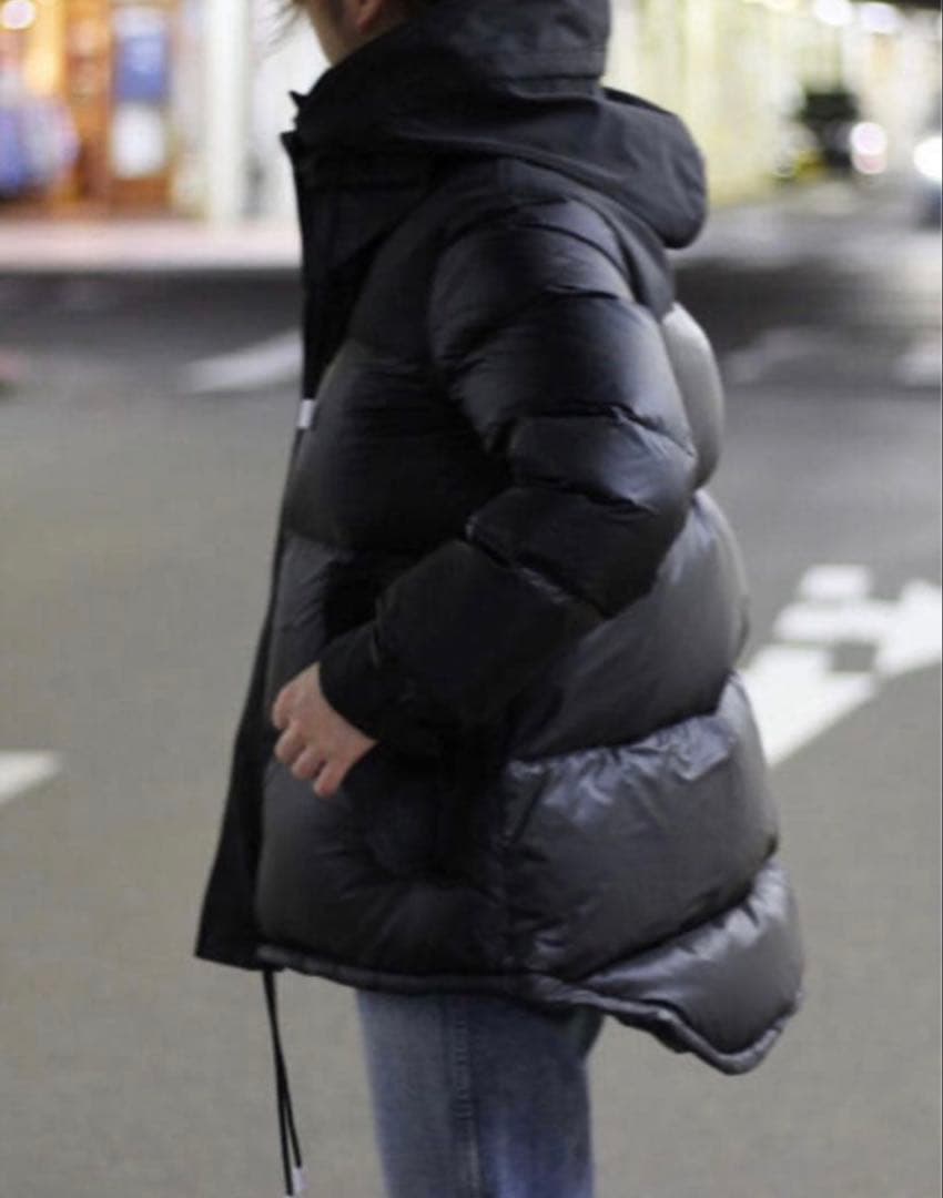 最終値下! 早い者勝ち！THE RERACS 38 黒 ダウンジャケット