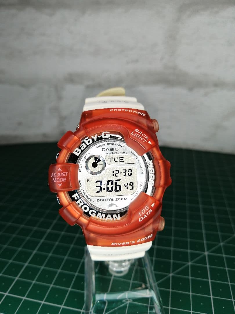 カシオG-shock baby-g BGW-105K フロッグマン　イルクジ