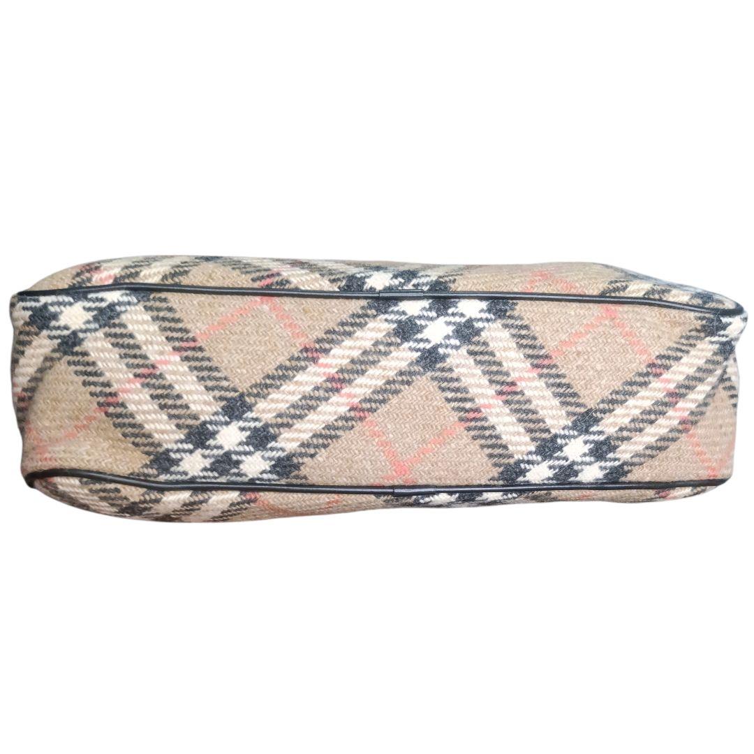 ✨Burberry London ノバチェック コットン ミニボストンバッグ