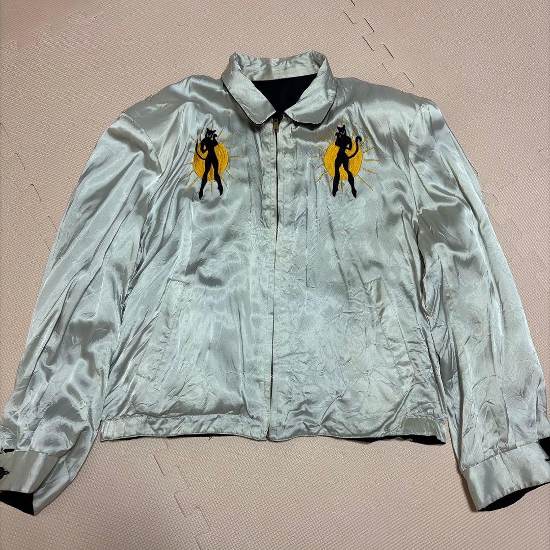 BLACK CATS U.S.A TOUR 1982ビンテージスカジャン肩パット