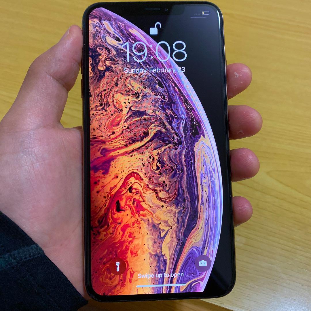 iPhone Xs Max Gold 256 GB SIMフリー