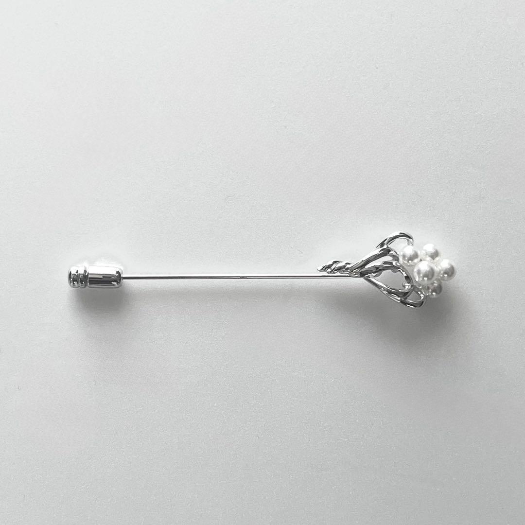 田崎真珠　パールブローチ