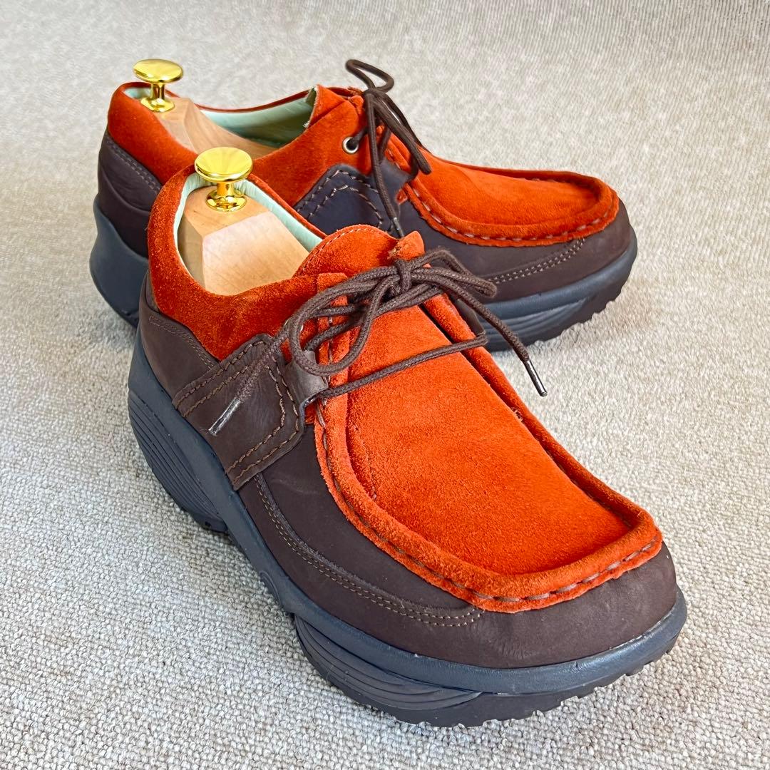 美品✨Xsensible ストレッチウォーカー ブラウン スエード 38