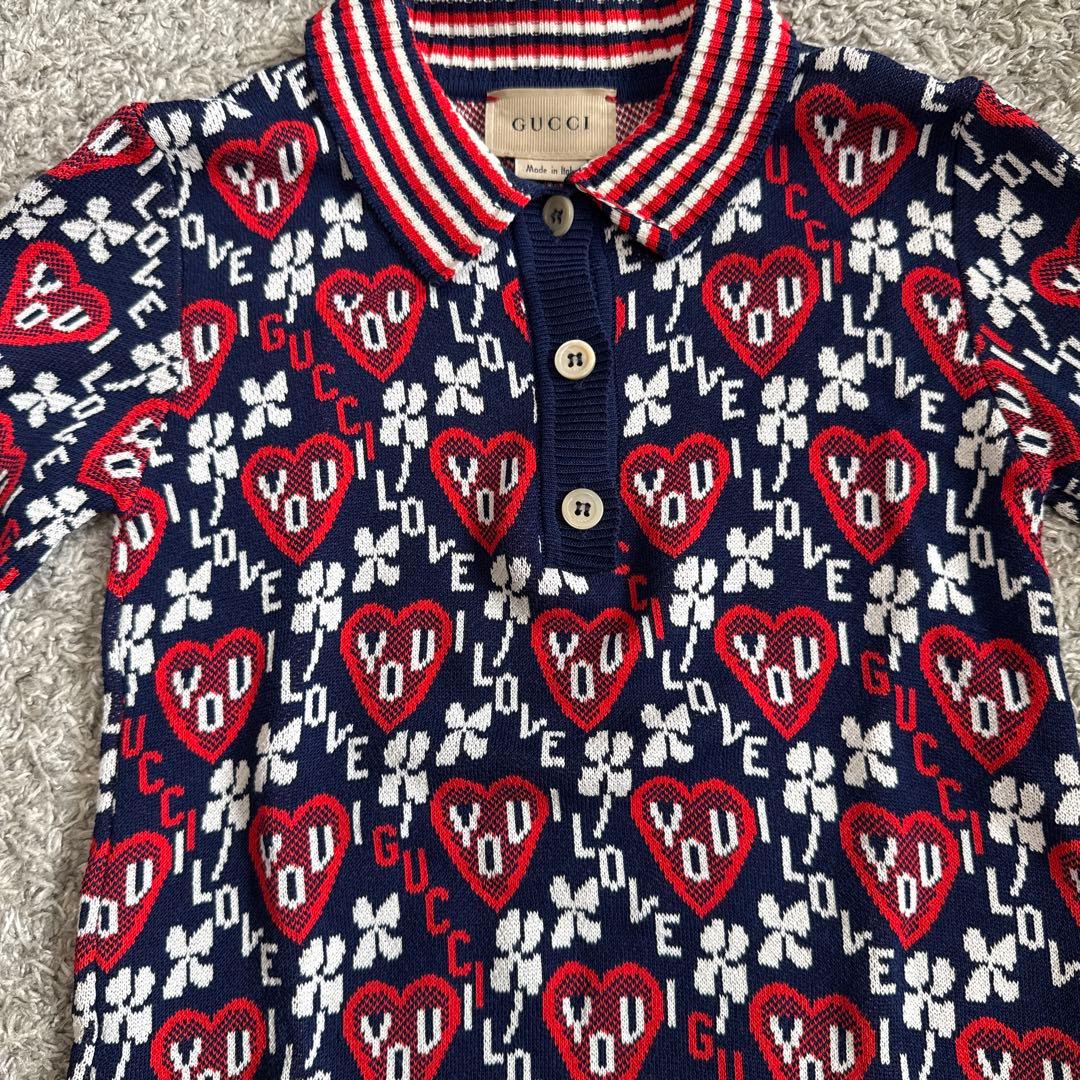 GUCCI半袖ニットワンピース