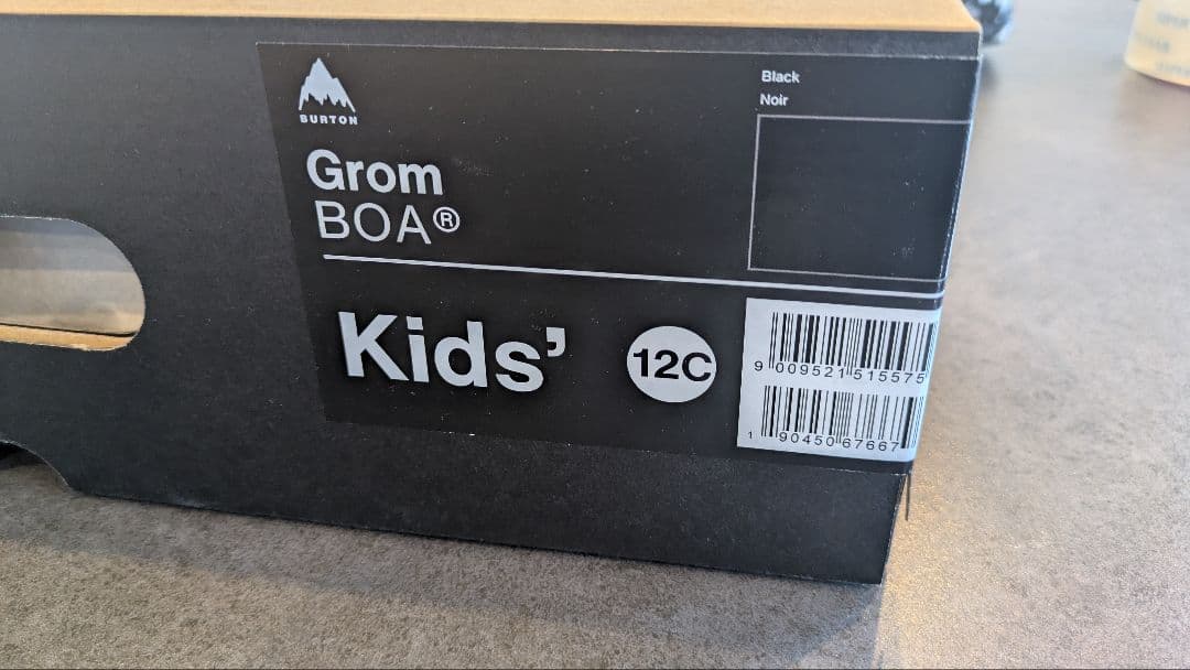 Burton Grom BOA 18.5cm キッズ用スノーボードブーツ