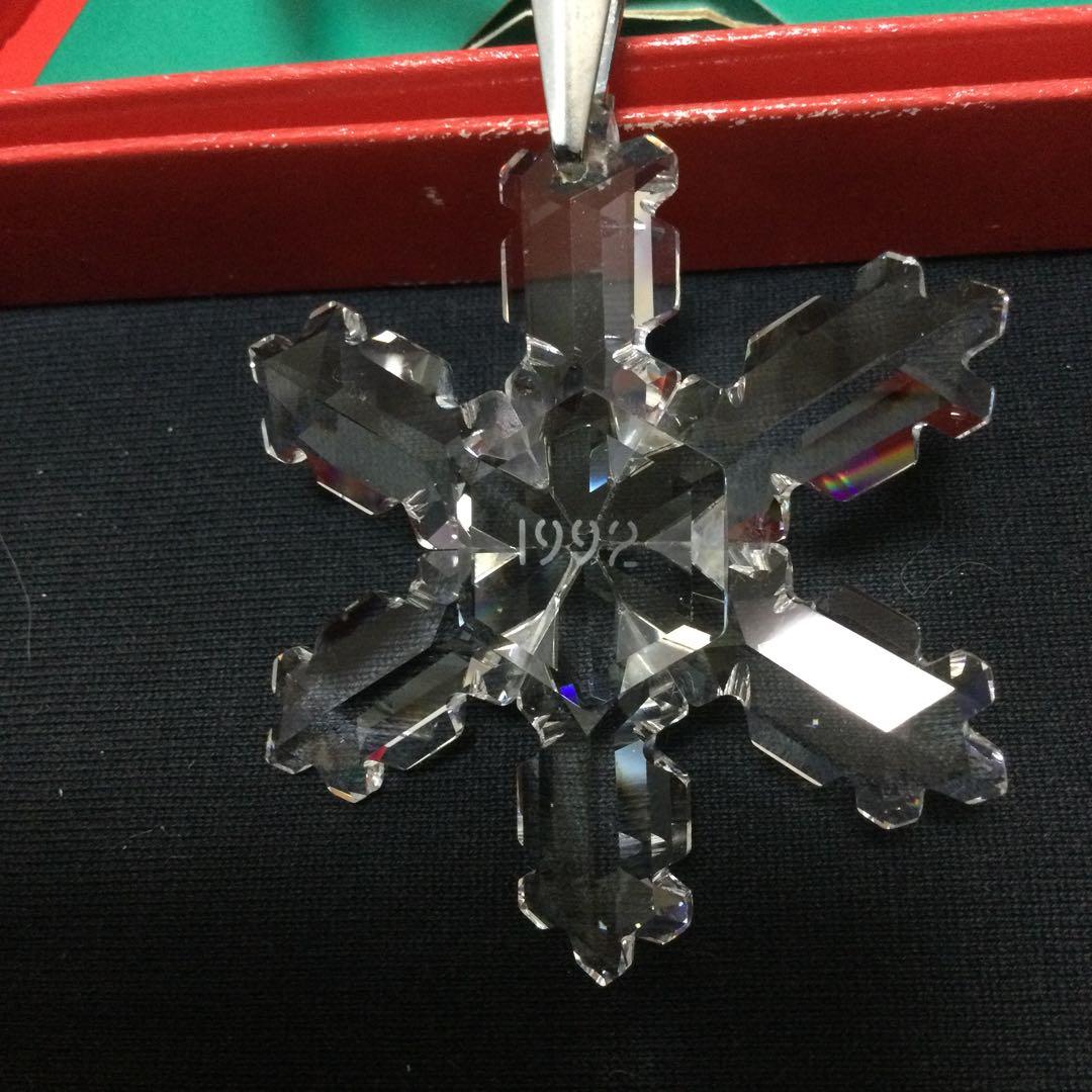 スワロフスキー　クリスマス　オーナメント　1992年