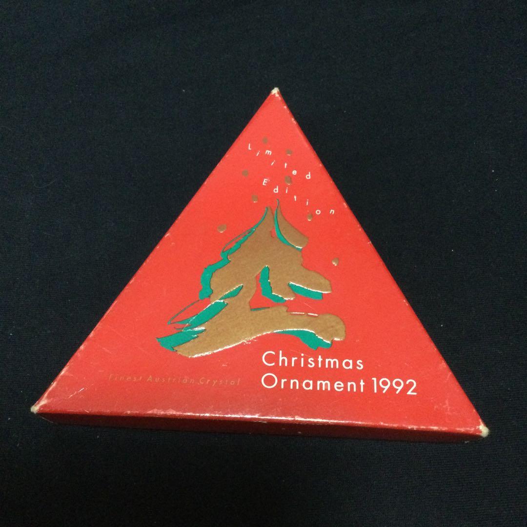 スワロフスキー　クリスマス　オーナメント　1992年