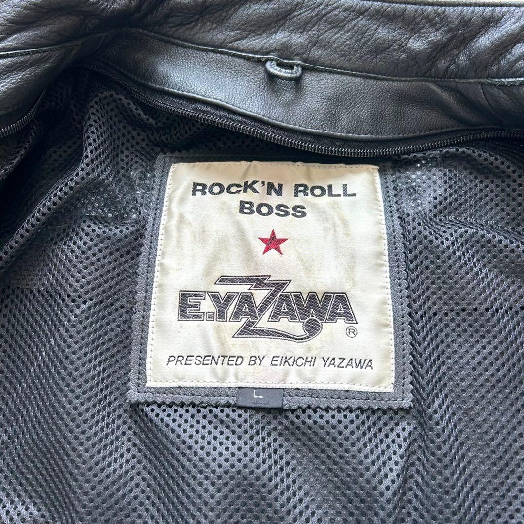 【専用】矢沢永吉 E.YAZAWA シングルライダース レザージャケット L