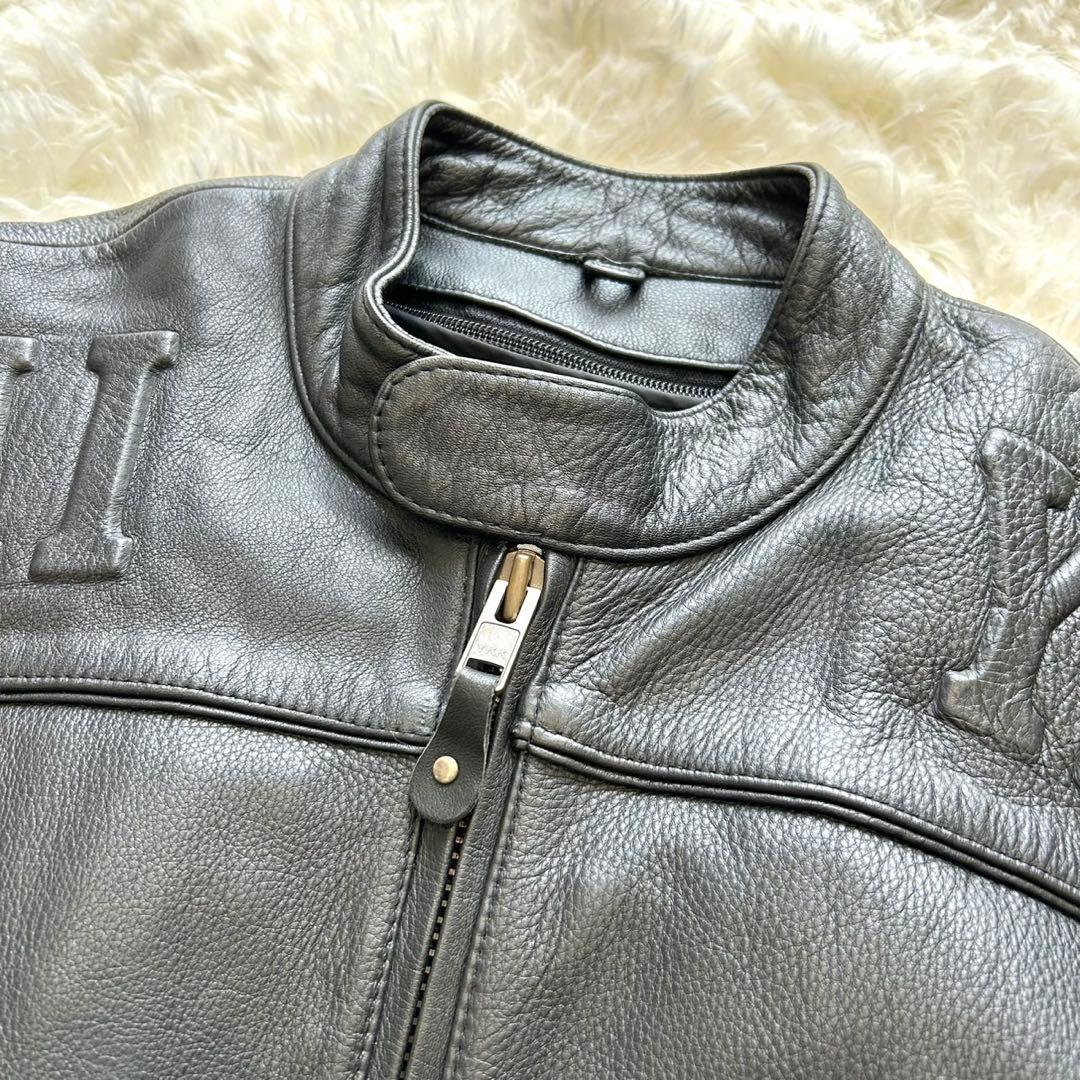 【専用】矢沢永吉 E.YAZAWA シングルライダース レザージャケット L