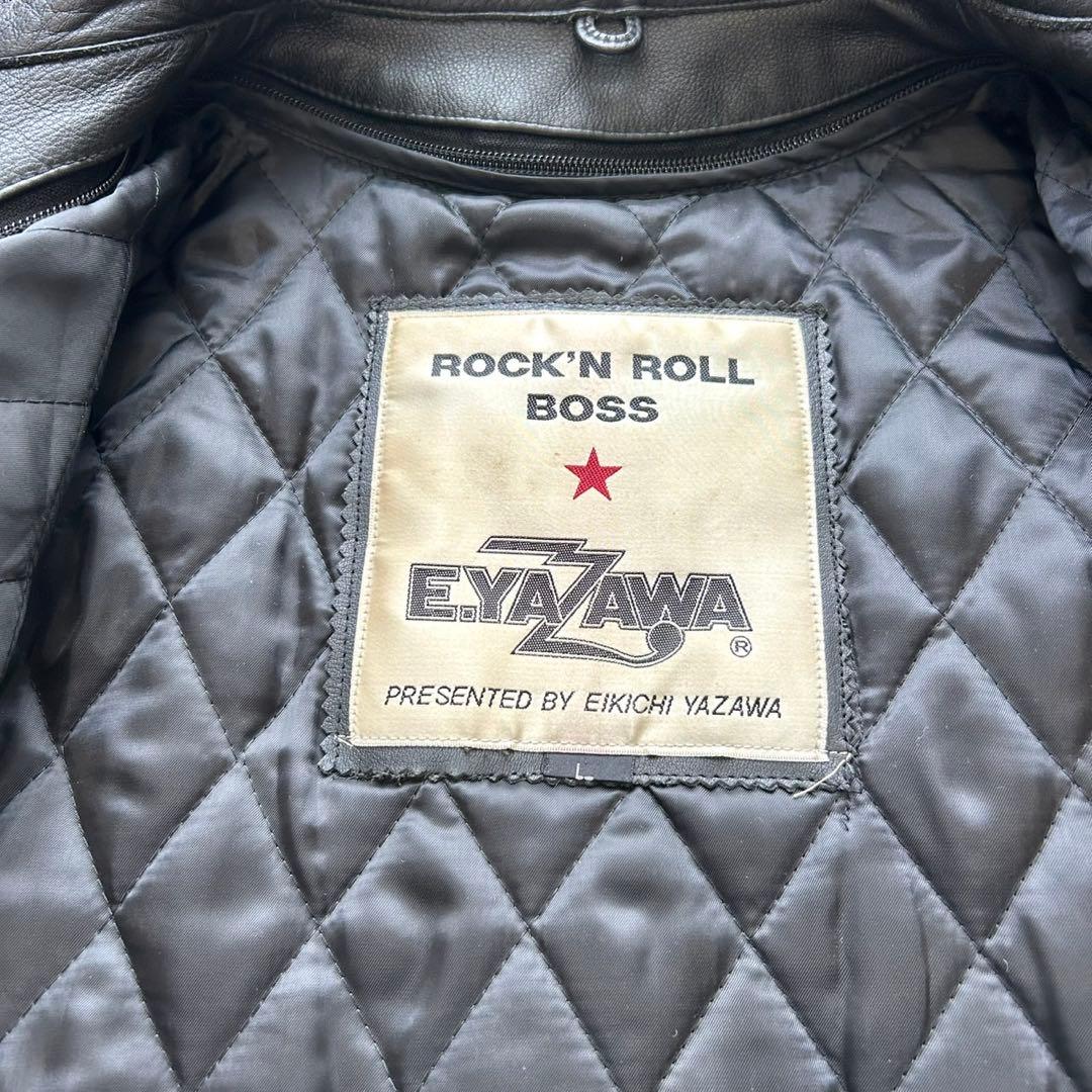 【専用】矢沢永吉 E.YAZAWA シングルライダース レザージャケット L