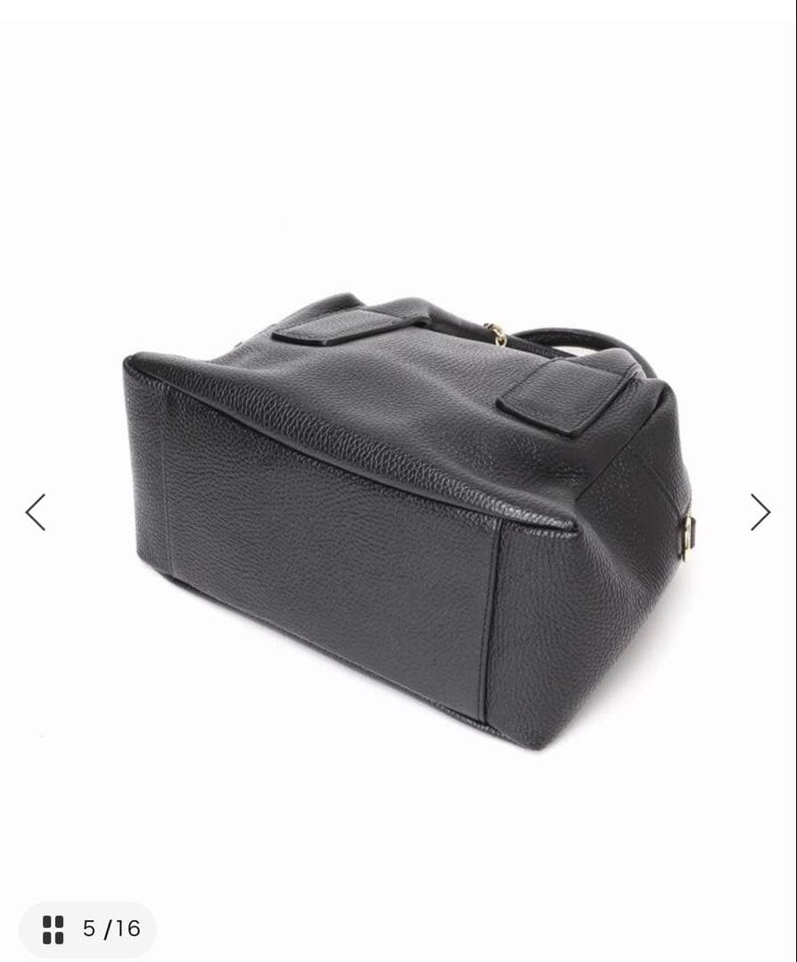 ミロス　ミニボストンバッグ・レオパードポーチ付き