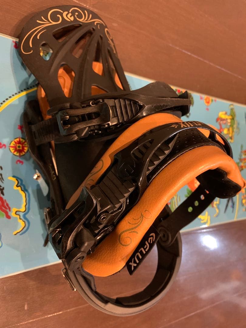 みっち SABRINA VOYAGE 44 スノーボード ビンディング付き