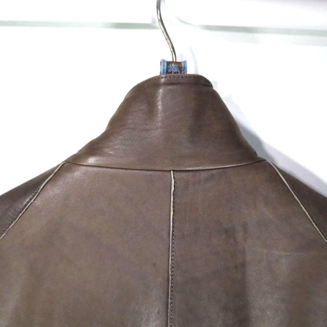 Timberland limited 本革レザージャケット Lサイズ ティンバー