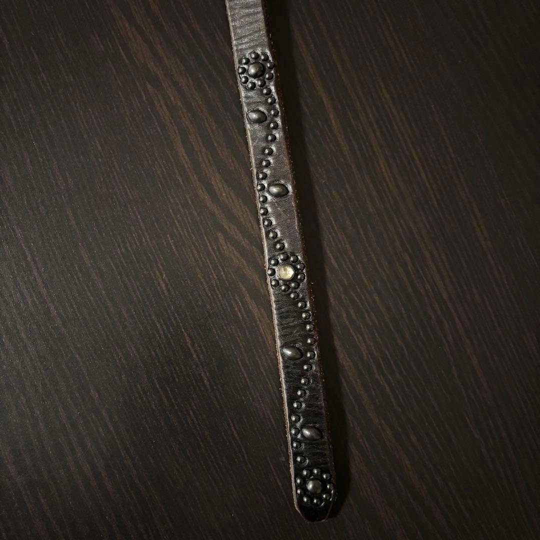 HTC BLACK ナロースタッズベルト 32インチ 美品 キムタク