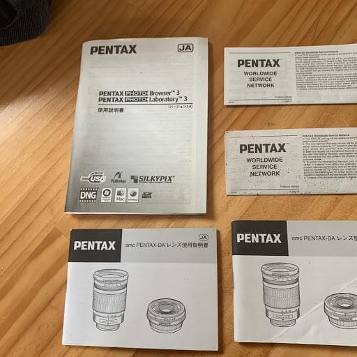 PENTAX　デジタル一眼レフカメラ／K-m　CANONカメラケース付