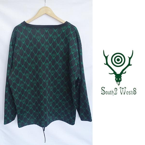 送料無料★美品★South2West8★サウスツーウエストエイト★Vネックシャツ