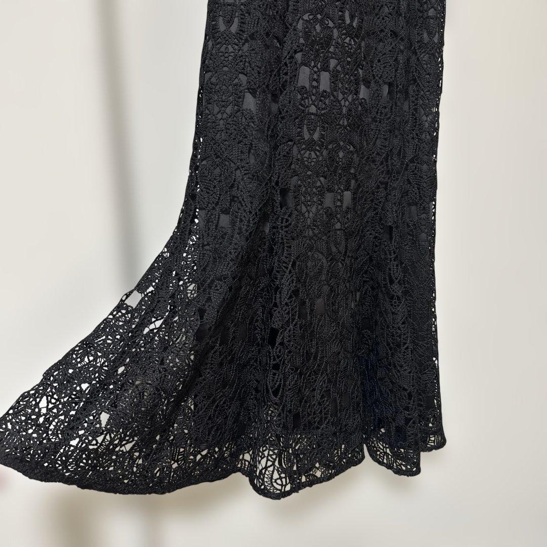 CELFORD ブラックレースワンピース