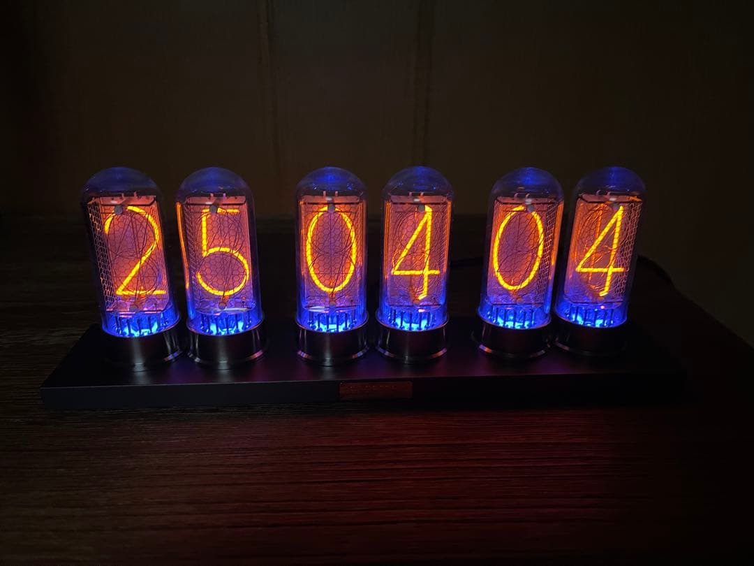 inixie ニキシー管時計