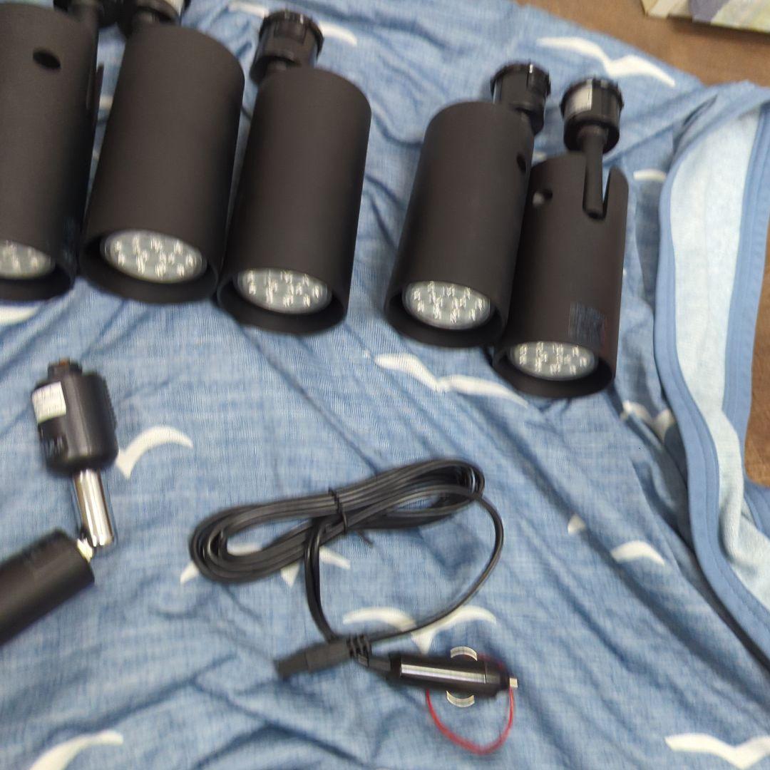 【7個まとめ】ODELIC　スポットライト OS047395 ブラック 照明