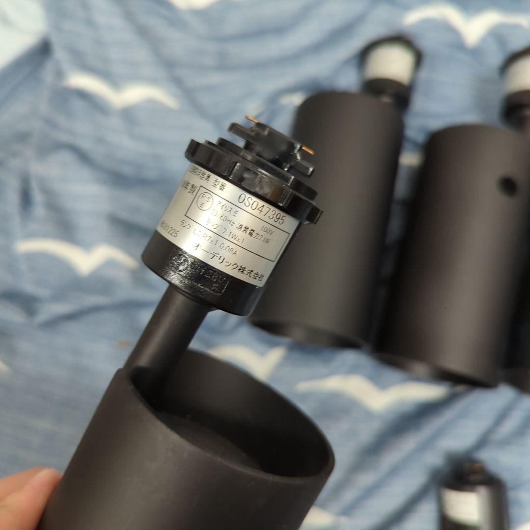 【7個まとめ】ODELIC　スポットライト OS047395 ブラック 照明