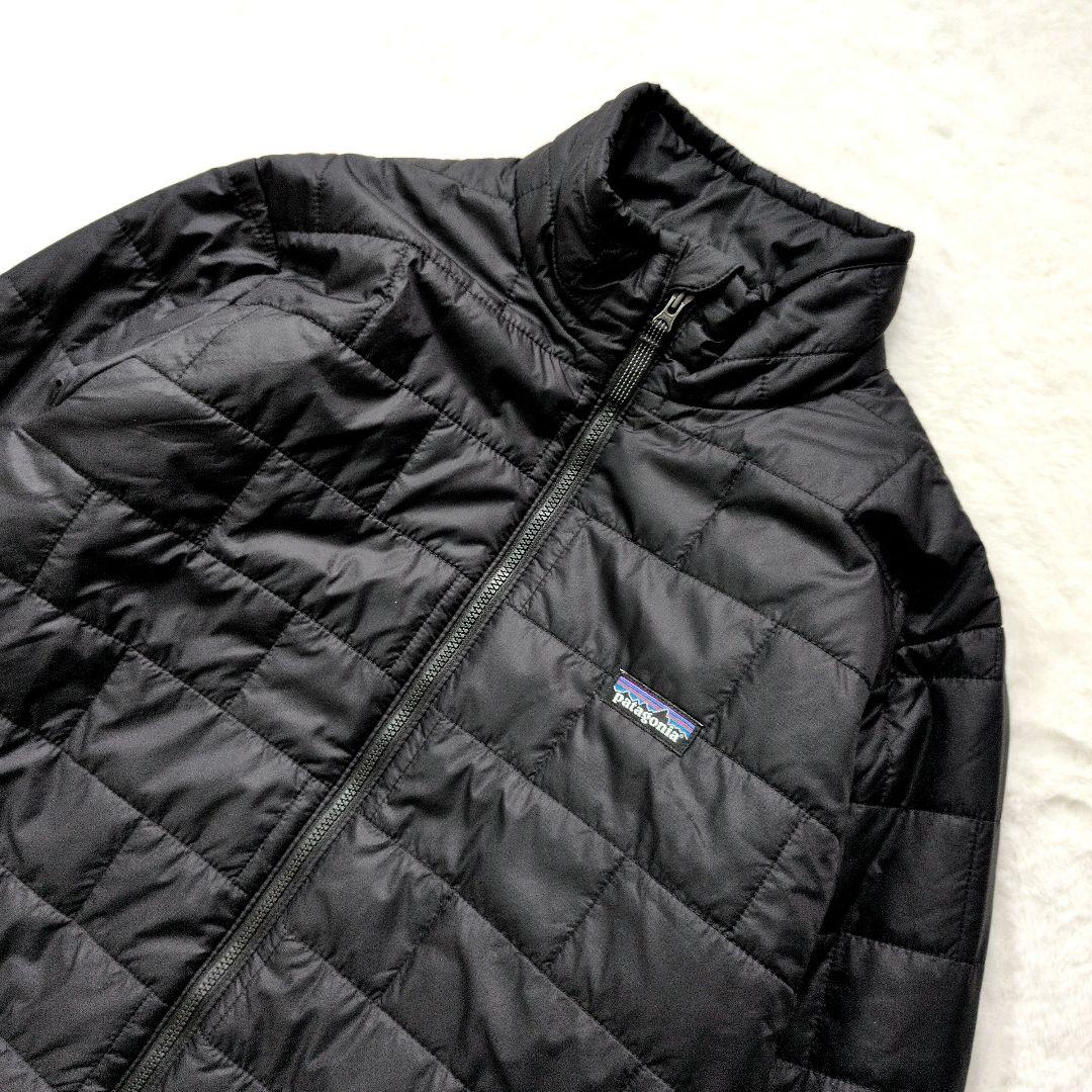 【美品】patagonia ナノパフジャケット 名作 S ブラック