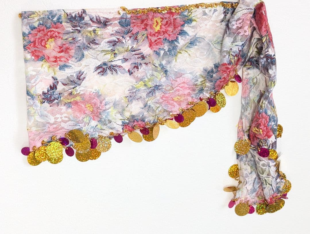 ベリーダンス サイーディドレス レース 花柄