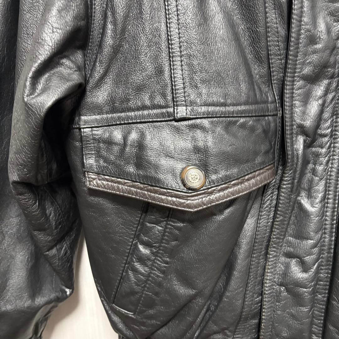 ヴィンテージ レザージャケット フライトジャケット A-2 ブラック