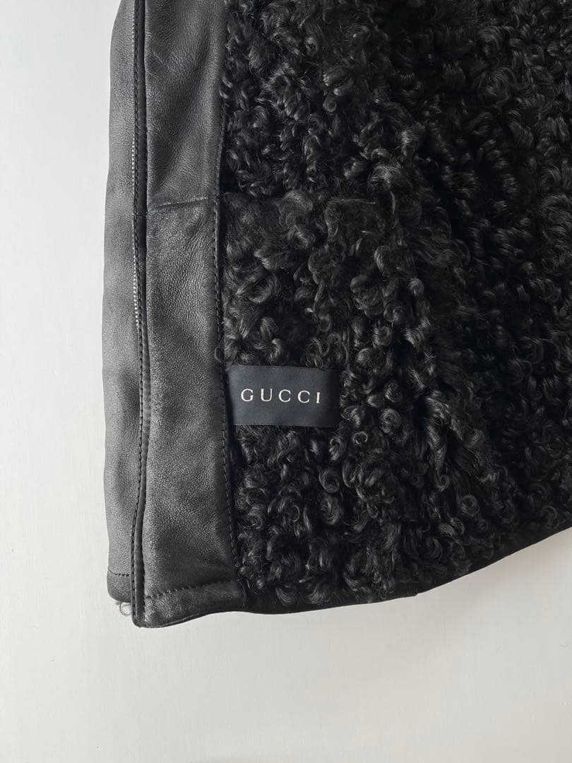 ジャケット・アウター GUCCI by Tom Ford FW2001 Mouton Jacket