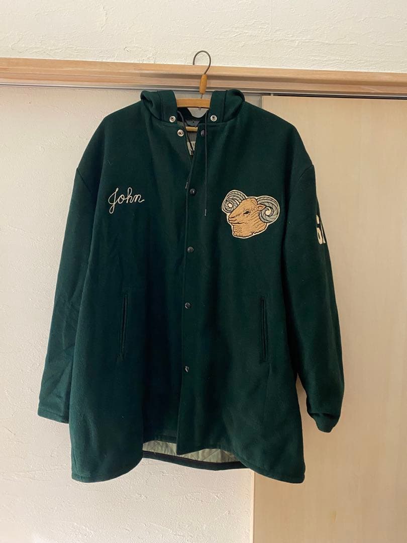 ビンテージ 60年代 ロングスタジャンウール xl バーシティー 2XL相当