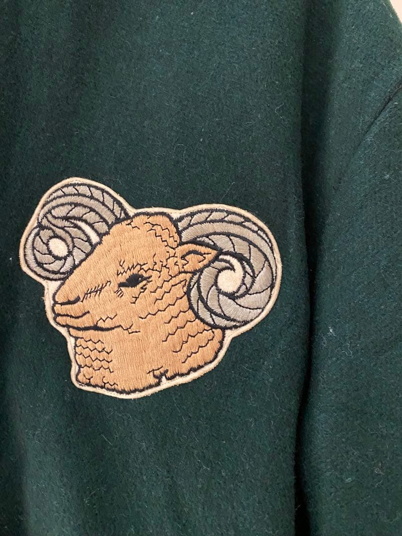 ビンテージ 60年代 ロングスタジャンウール xl バーシティー 2XL相当