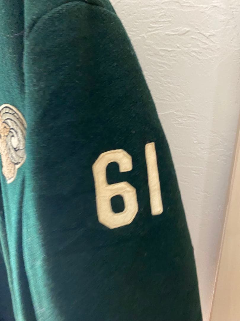 ビンテージ 60年代 ロングスタジャンウール xl バーシティー 2XL相当