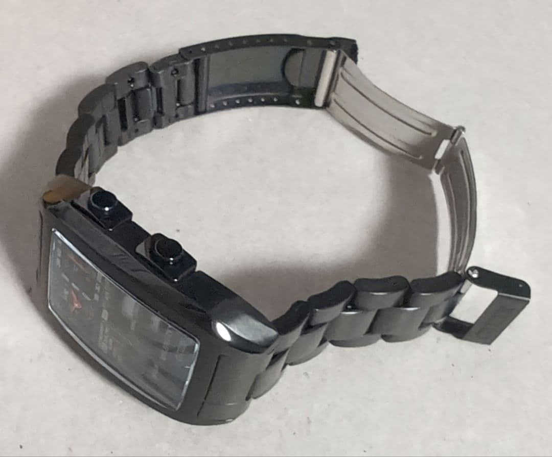 CITIZEN ANA-DIGI TEMP ブラック（電池切れ）