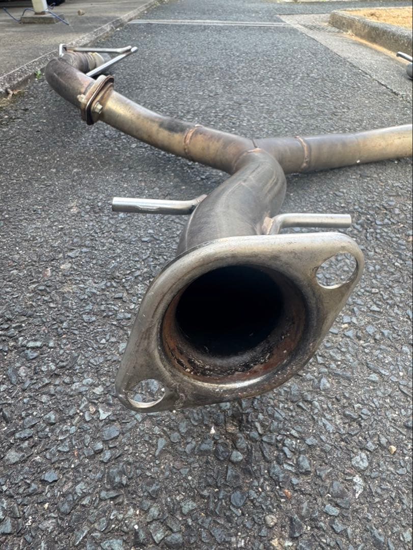 WALD ステンレスデュアルテールマフラー