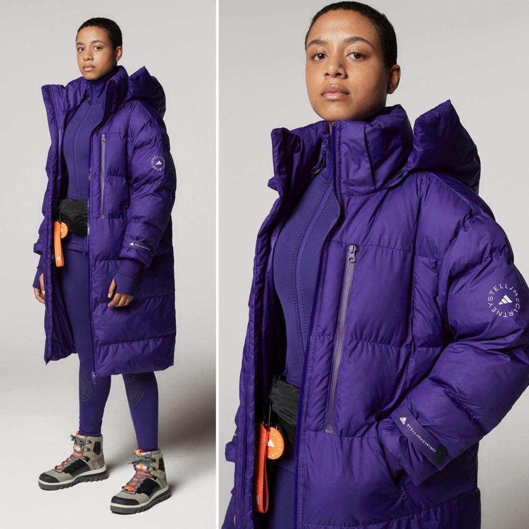 adidas by Stella McCartney ロングコート ダウンコート